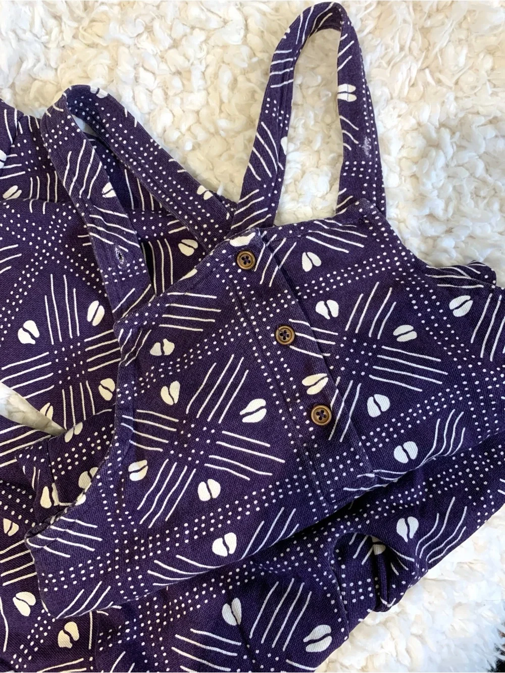 Ade + Ayo Black History Month Overalls/Jumpsuit Dark Purple 100% Cotton